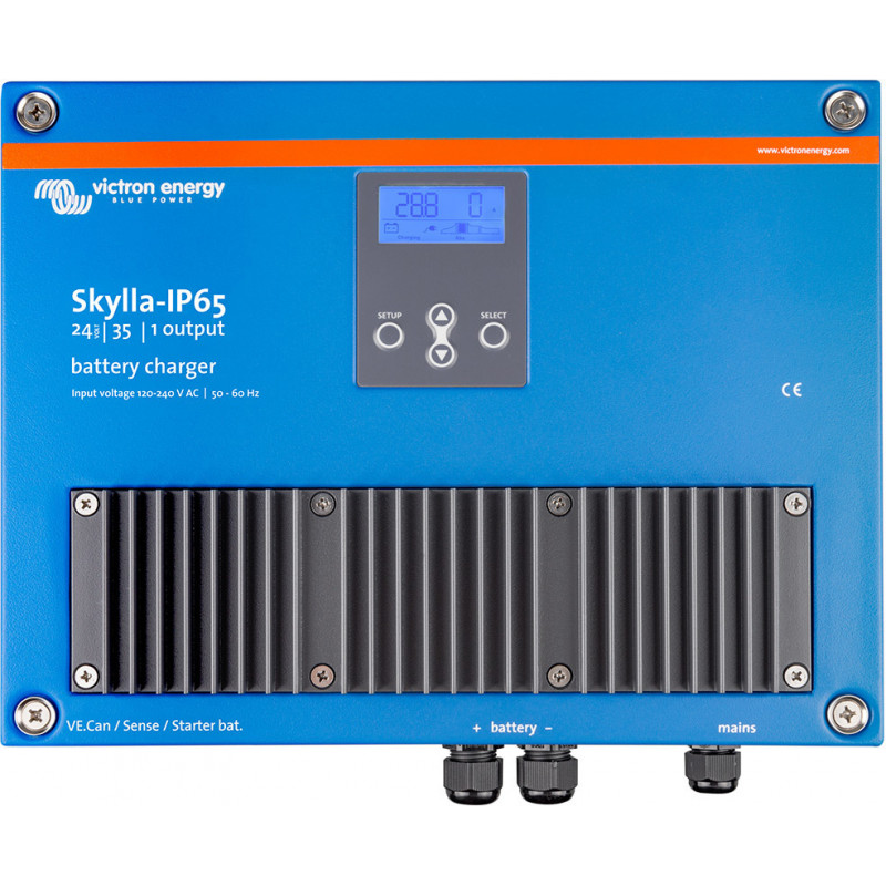 Skylla-IP65 24/35(1+1) 120-240V lielas jaudas lādētājs