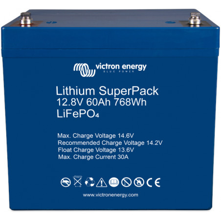 Lithium SuperPack 12,8V/60Ah (M6) battery