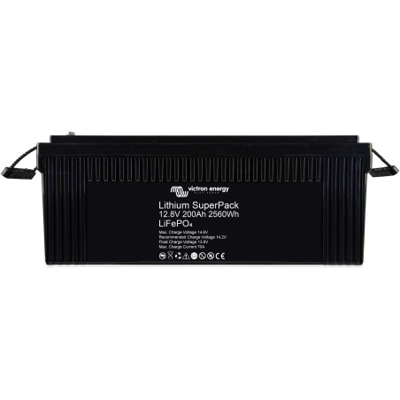 Lithium SuperPack 12,8V 200Ah (M8) high performance battery
