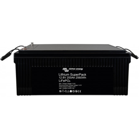 Lithium SuperPack 12,8V/200Ah (M8) high performance battery