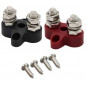 Dual Terminal Stud M8-linked komplekts (1 red/1 black)