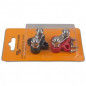 Dual Terminal Stud M8-linked komplekts (1 red/1 black)