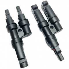 Solārā kabeļa sadalītājs - pāris MC4-Y, 1xM-2F / 1xF-2M