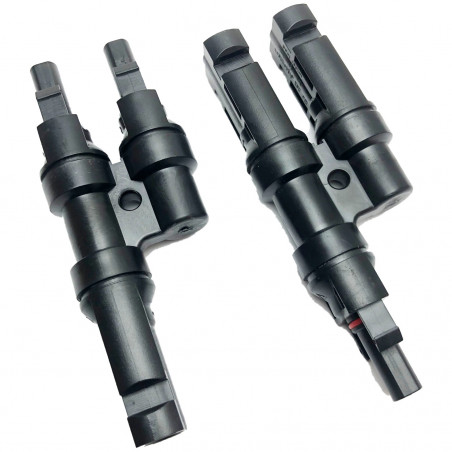 Solar splitter pair MC4-Y, 1x M-2F / 1xF-2M