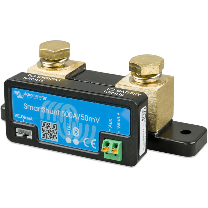 SmartShunt 500A 50mV šunts IP21, SHU050150050 SmartShunt 500A 50mV šunts IP21, SHU050150050