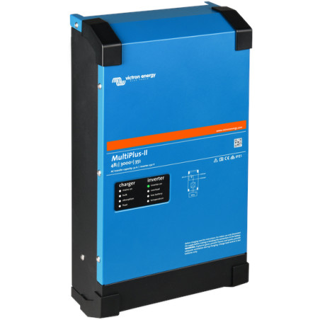 MultiPlus-II 48V 3000VA invertors lādētājs 35A-32A 230V Victron Energy, PMP482305012