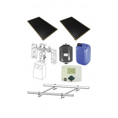 2 solar collector system