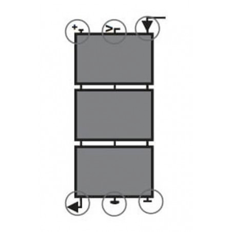 Opposite connection set to TS400 or TS400H