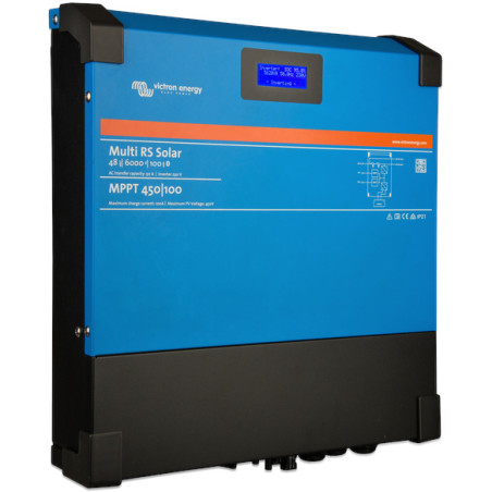 Multi RS Solar Hybrid Inverter Charger 48V 6000VA 100A, MPPT 450V 100A Victron Energy, PMR482602020