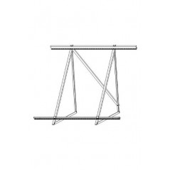 BC on horizontal surface, 2 solar collectors TS300 TS400