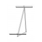 BC on horizontal surface, 1 solar collector TS300 or TS400