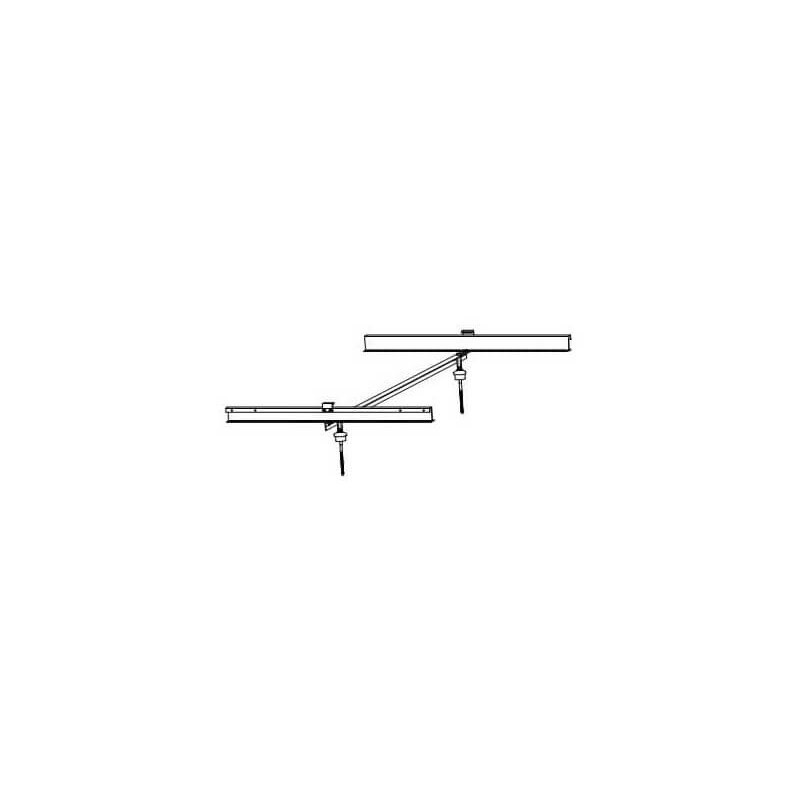 BC with combined screws, 1 solar collector TS300 TS400