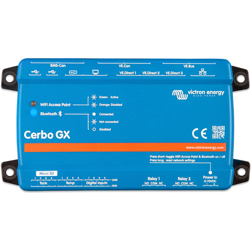 Cerbo GX MK2 Victron Energy komunikāciju centrs, BPP900451100 Cerbo GX MK2 Victron Energy komunikāciju centrs, BPP900451100