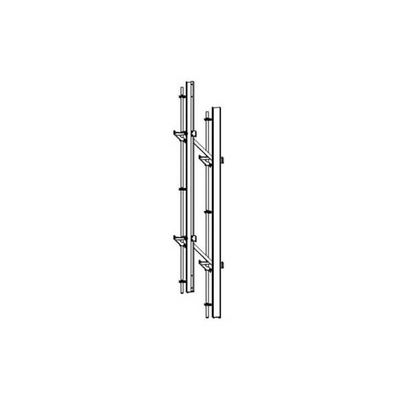 Bearing construction for tile roofs, 1 solar collector TS330