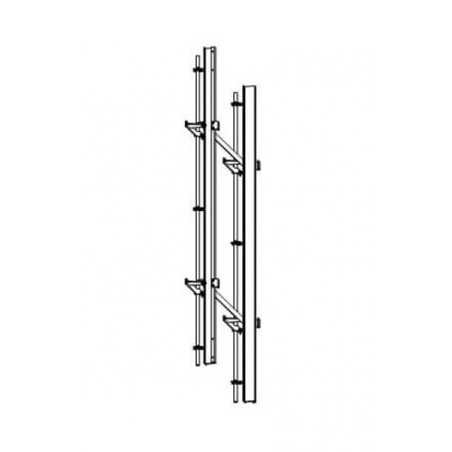 Bearing construction for tile roofs, 1 solar collector TS330