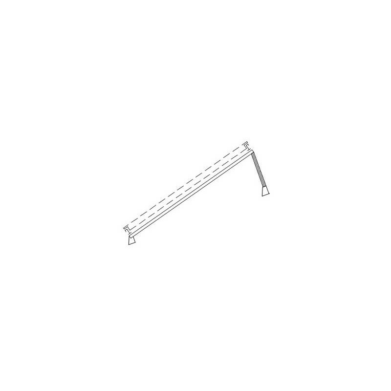 Support for mounting solar panels L500mm 15deg