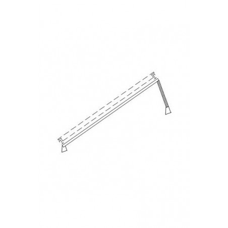 Support for mounting solar panels L500mm 15deg
