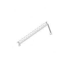 Support for mounting solar panels L750mm 21deg