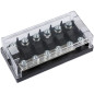 Fuse holder 6-way for MEGA-fuse