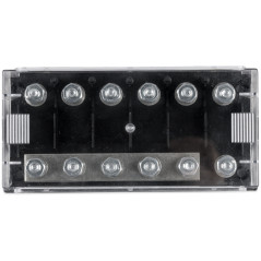 Fuse holder 6-way for MEGA-fuse