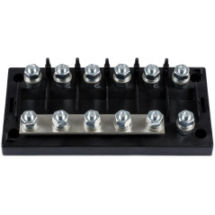 Fuse holder 6-way for MEGA-fuse