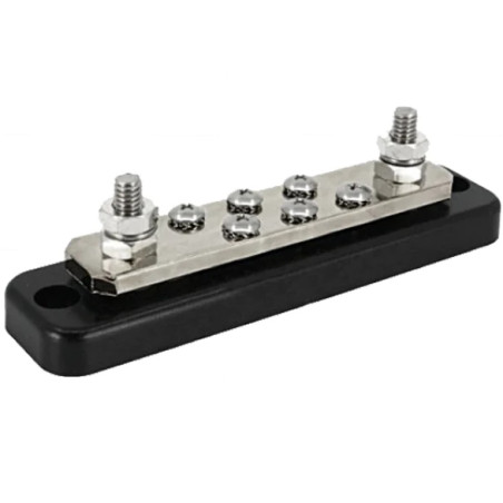 Busbar 250A 2P with 6 screws +cover