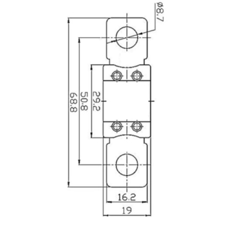 MEGA fuse 300A/80V (package of 5 pcs) Victron Energy, CIP138300020