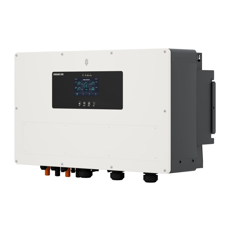 CHISAGE MERC 40kW high voltage 3 Phase on and off hybrid inverter CHISAGE MERC 40kW high voltage 3 Phase on and off hybrid inverter