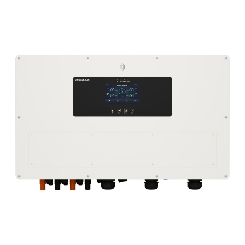 CHISAGE MERC 35kW 3 fāzu on/off-grid hibrīda invertors, Merc-35G1-HE