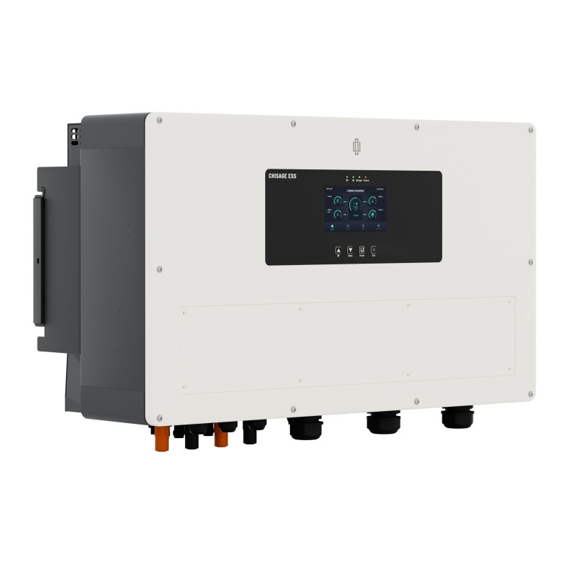 CHISAGE MERC 30kW high voltage 3 Phase on and off hybrid inverter CHISAGE MERC 30kW high voltage 3 Phase on and off hybrid inverter
