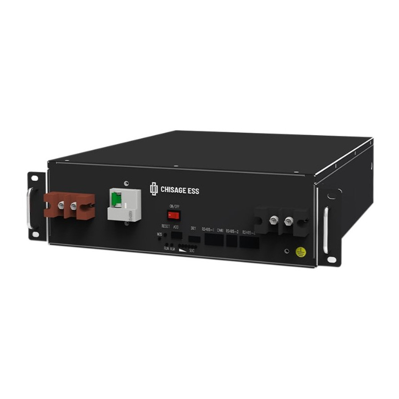 CHISAGE MOON5-R Pro 51.2V 100Ah 5kWh statīvā stiprināms litija akum.