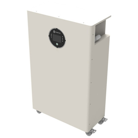 CHISAGE MOON15-G, 51.2V 300Ah 15kWh ground lithium battery with wheels, MOON15-G