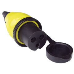 Plug 16A/250Vac (2p/3w) for Power Inlet 16A