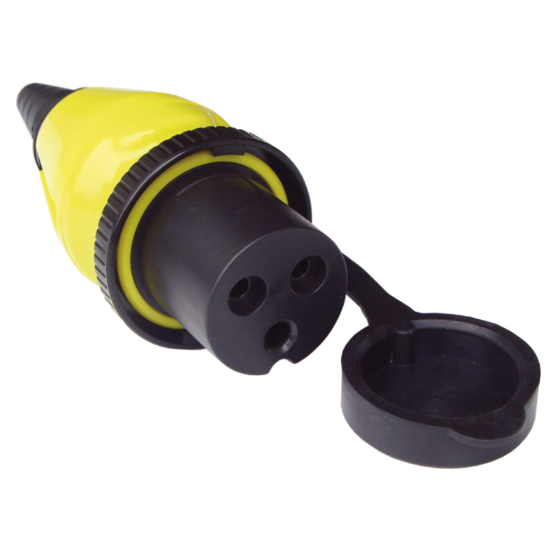Plug 16A/250Vac (2p/3w) for Power Inlet 16A