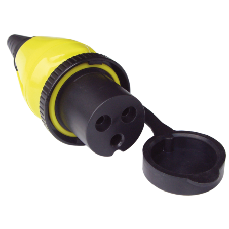 Plug 16A/250Vac (2p/3w) for Power Inlet 16A