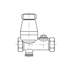 Safety valve T-1847, 3/4 inch, 6 bar with non-return valve