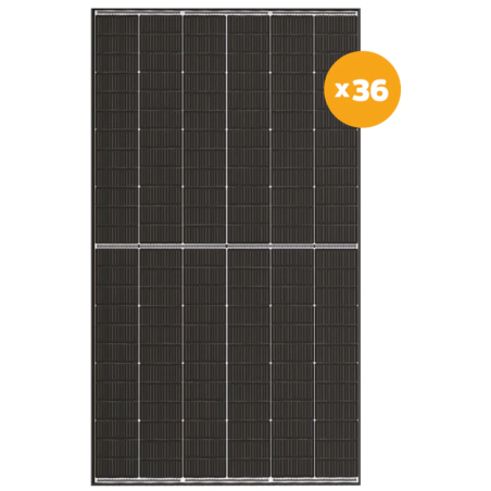PV Module Trina Vertex S+ 450Wp 1500V half cut full black Dual-glass
