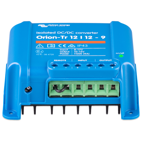 Orion-Tr 12/48-8A (380W) Isolated DC-DC converter, ORI124838110,