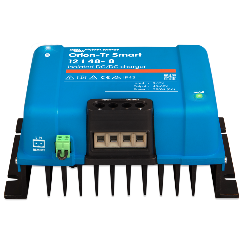 Orion-Tr Smart 12/48-8A (380W) Isolated DC-DC charger, ORI124838120,