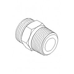 Transition outer thread G1'' to R22x1,5