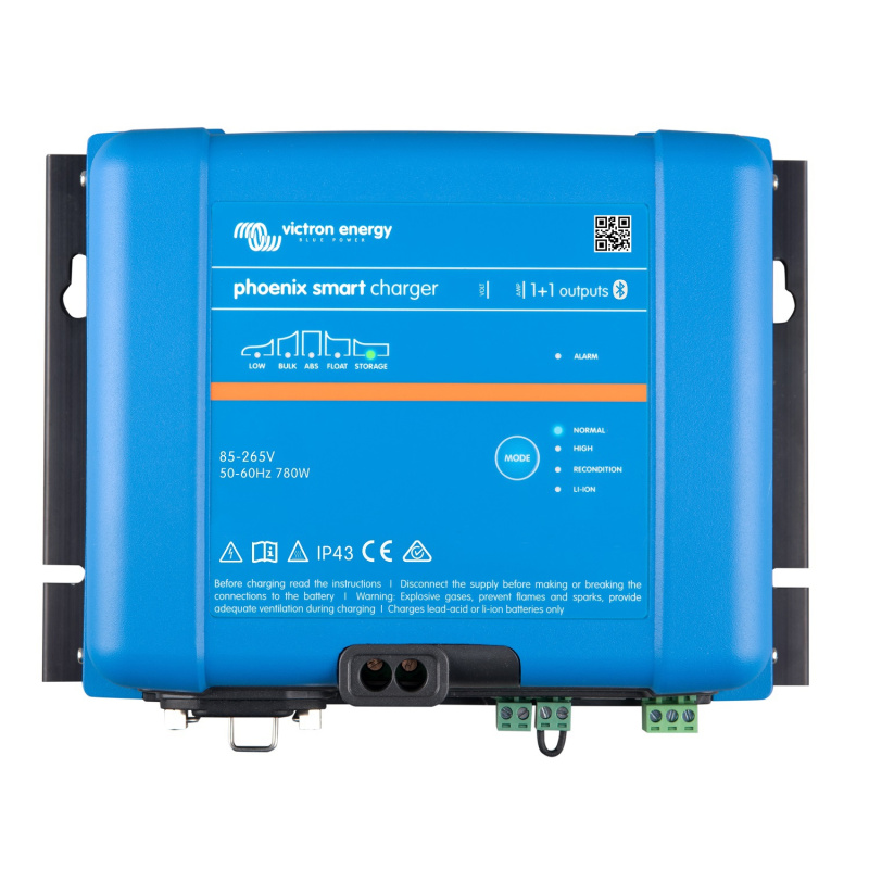Smart IP43 Charger 48/13(1) 120-240V, PSC481350095, Victron Energy Smart IP43 Charger 48/13(1) 120-240V, PSC481350095, Victron Energy