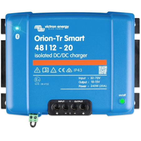 Orion-Tr Smart 48/12-20A (240W) Isolated DC-DC charger, ORI481224120,
