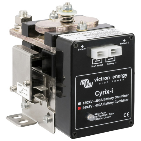 Cyrix-i 24/48V-400A inteliģents akumulatoru kombinators