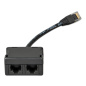 RJ45-splitter 1xRJ45 male/15cm cable/2xRJ45 female, ASS030065511, Victron Energy