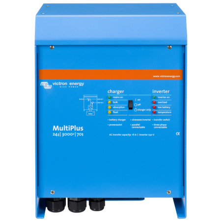 Victron MultiPlus 24/3000/70-16 230 V VE.Bus invertors/lādētājs, PMP242300003