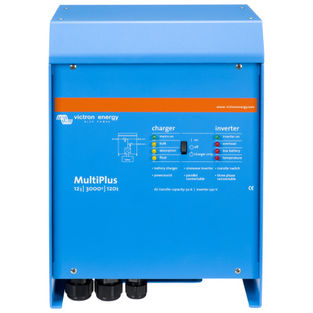 Victron MultiPlus 12/3000/120-50 230 V VE.Bus invertors/lādētājs, PMP122301013