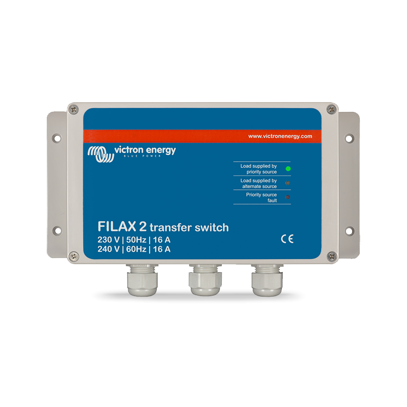 Filax 2 pārsūtīšanas slēdzis CE 230V/50Hz-240V/60Hz