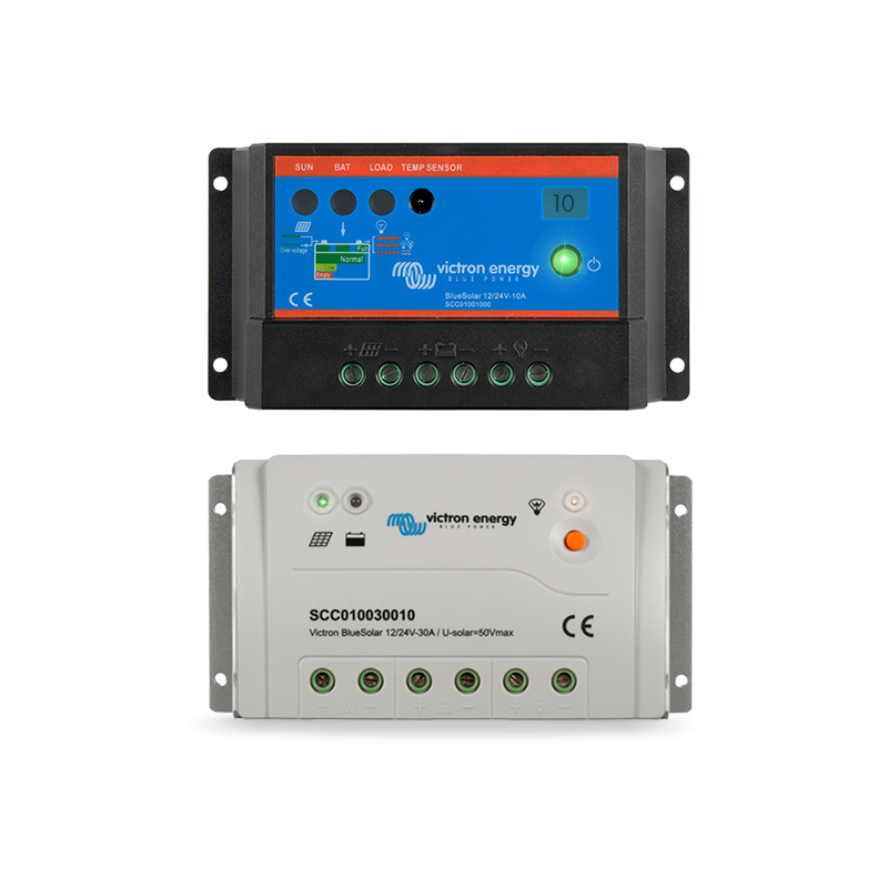 BlueSolar PWM-Light uzlādes kontrolieris 12/24V-10A