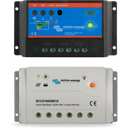 BlueSolar PWM-Light Charge Controller 12/24V-10A