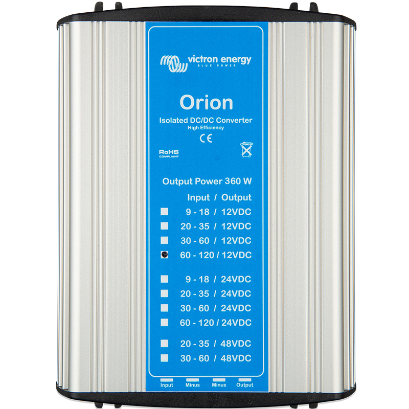 Orion 110/24-15A (360W) izolēts DC-DC konvertors